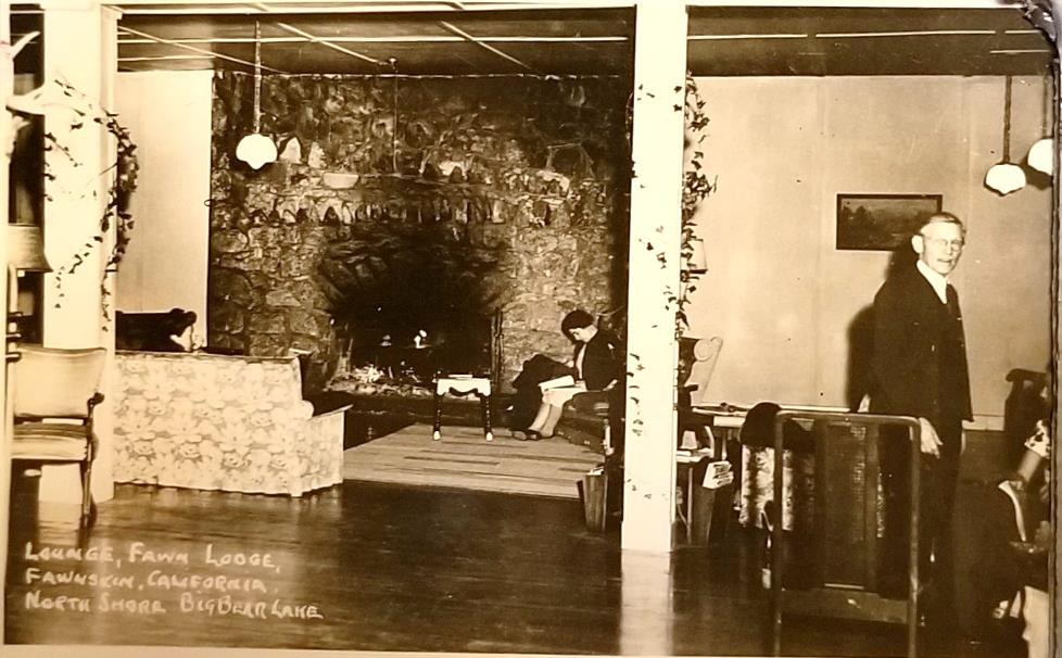 The lobby and the hearth