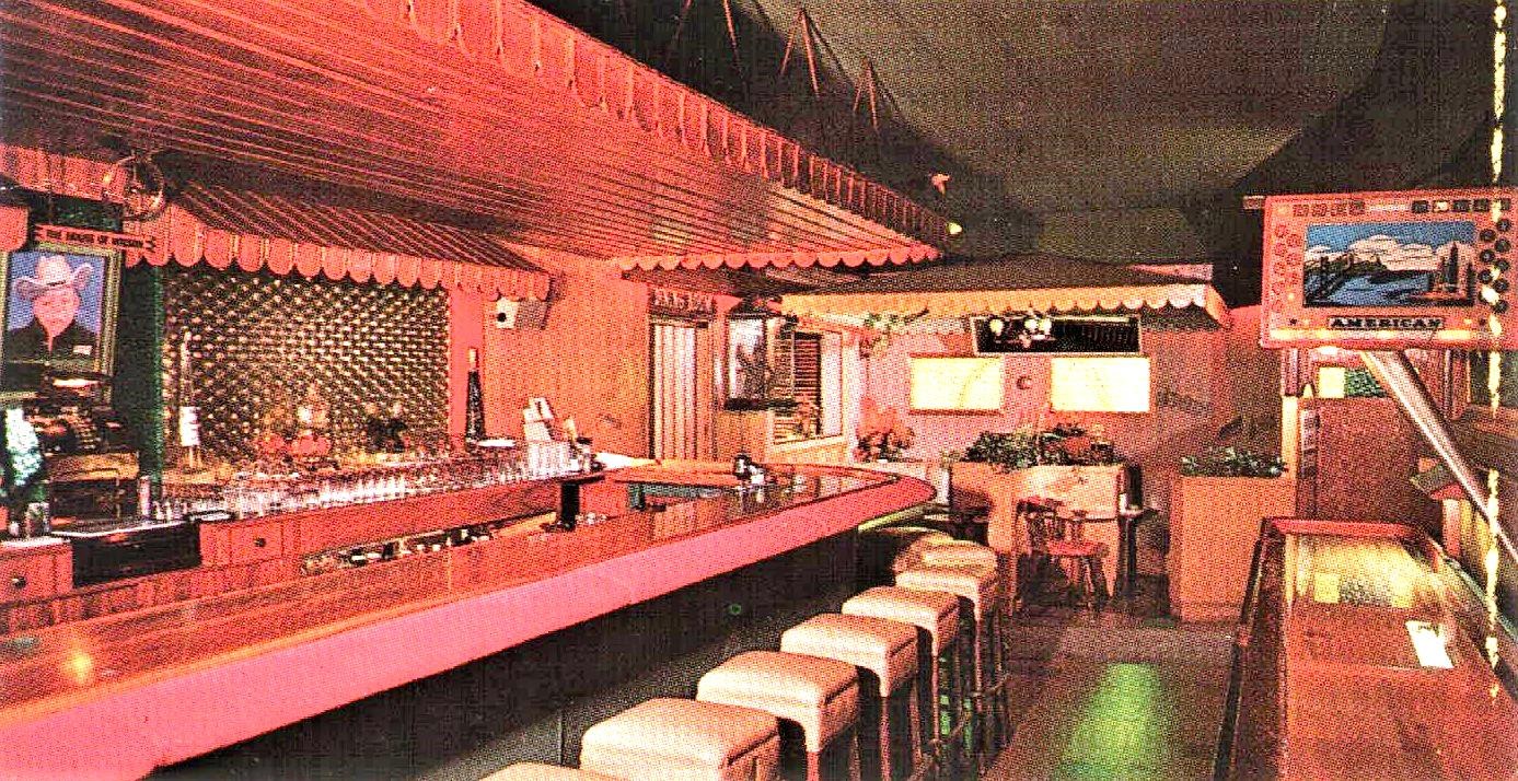 The lounge in its last decade