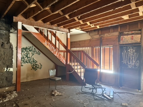 The staircase