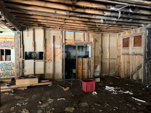 Back of the house